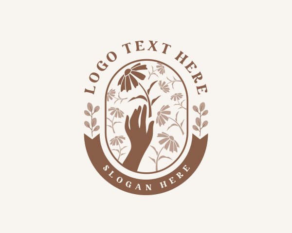 Hand Massage logo example 1