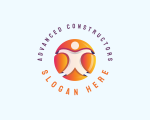 HR Career Human logo design