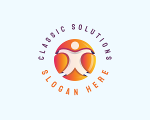 Career Human Resources Management logo design