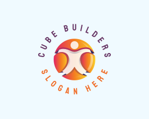 Career Human Resources Management logo design