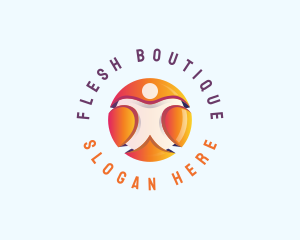 Career Human Resources Management logo design