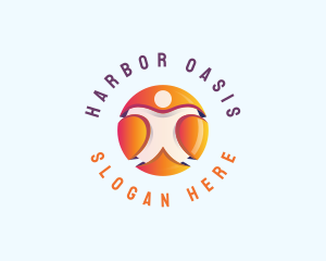 HR Career Human logo design