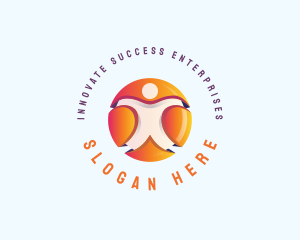 Career Human Resources Management logo design