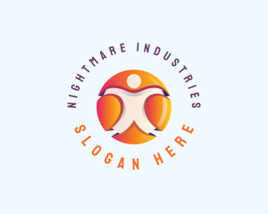 Career Human Resources Management logo design