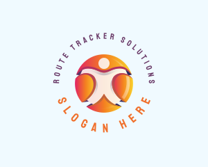 HR Career Human logo design