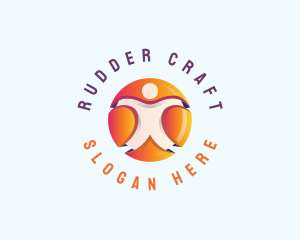 HR Career Human logo design