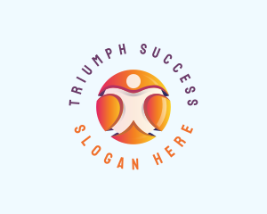 Career Human Resources Management logo design