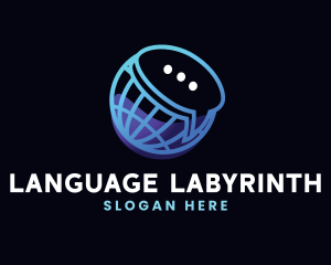 Globe Language Communication logo