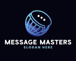 Globe Language Communication logo