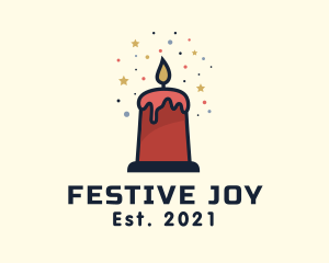 Yuletide Christmas Candle logo