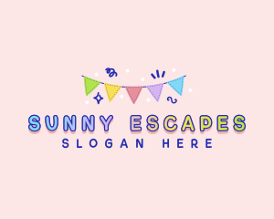 Fun Party Flag logo
