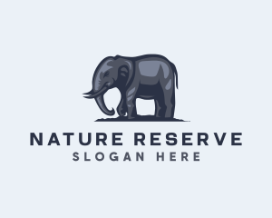 Wild African Elephant  logo