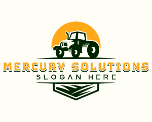 Agriculture Farm Tractor Logo