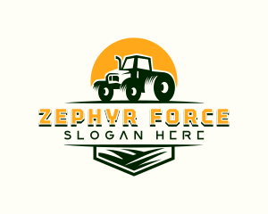 Agriculture Farm Tractor Logo