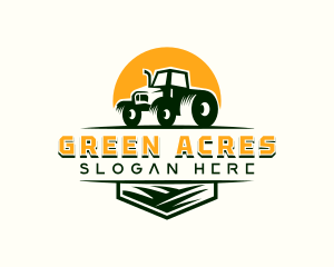 Agriculture Farm Tractor logo