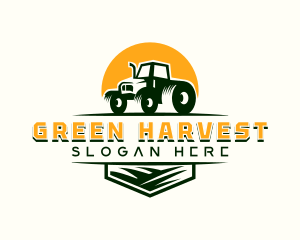 Agriculture Farm Tractor logo