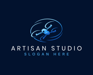 Aerial Drone Studio logo design