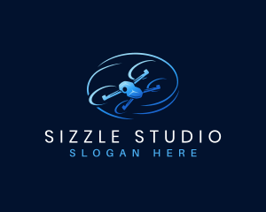 Aerial Drone Studio logo design