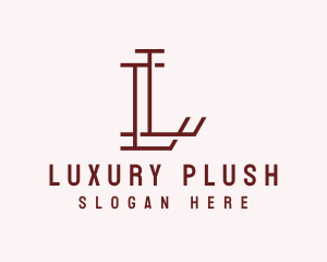 Luxury Modern Letter L logo design