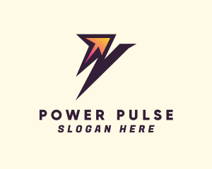 Electric Voltage Arrow logo