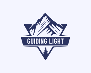 Mountain Travel Adventure logo design