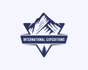 Mountain Travel Adventure logo design