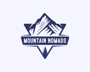 Mountain Travel Adventure logo design