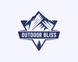 Mountain Travel Adventure logo design