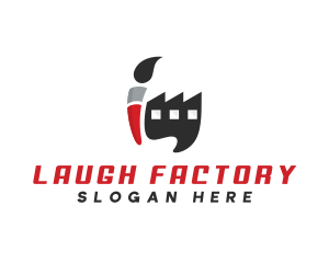 Paint Brush Factory logo design