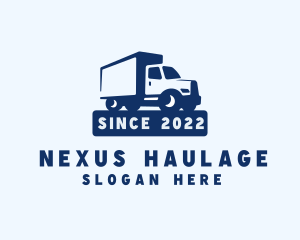 Delivery Truck Forwarding logo design