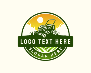 Lawn Care Mower logo