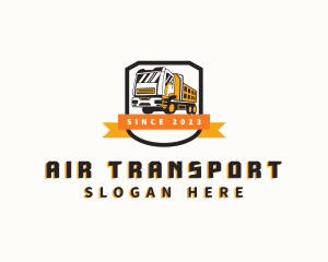 Dump Truck Transport logo design