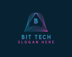 Pyramid Tech Developer logo design