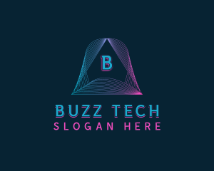 Pyramid Tech Developer logo design