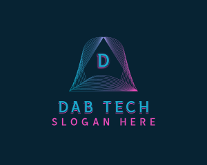 Pyramid Tech Developer logo design