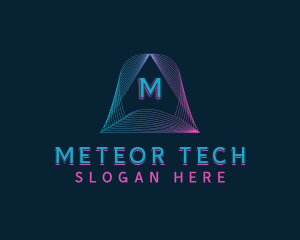 Pyramid Tech Developer logo design