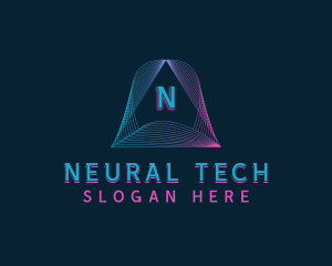 Pyramid Tech Developer logo design