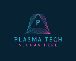 Pyramid Tech Developer logo design