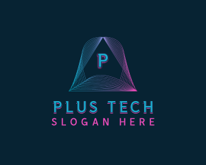 Pyramid Tech Developer logo design