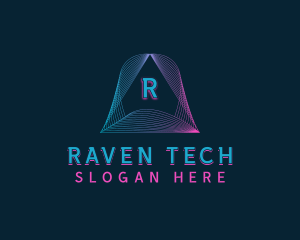 Pyramid Tech Developer logo design