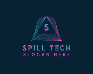 Pyramid Tech Developer logo design