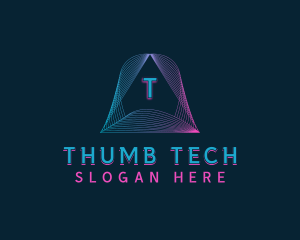 Pyramid Tech Developer logo design