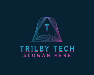 Pyramid Tech Developer logo design