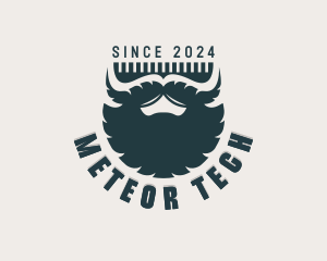 Beard Hairstylist Barbershop Logo