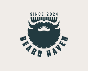 Beard Hairstylist Barbershop logo design