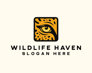 Cheetah Eye Wildlife logo design