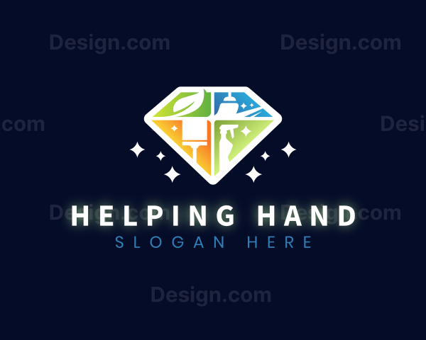 Diamond Clean Housekeeping Logo