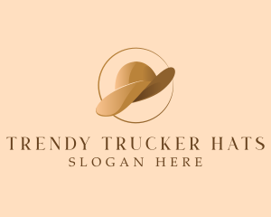 Feminine Fashion Hat logo design