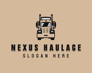 Truck Transport Vehicle logo design