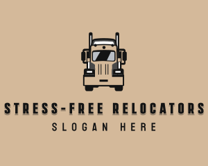 Truck Transport Vehicle logo